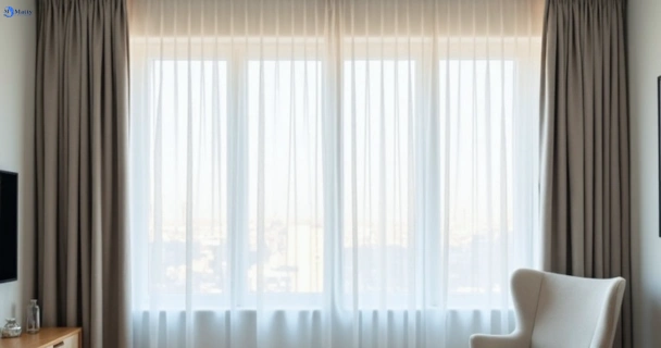 Restored vibrant drapes in geebung QLD after Matty Curtain Cleaning